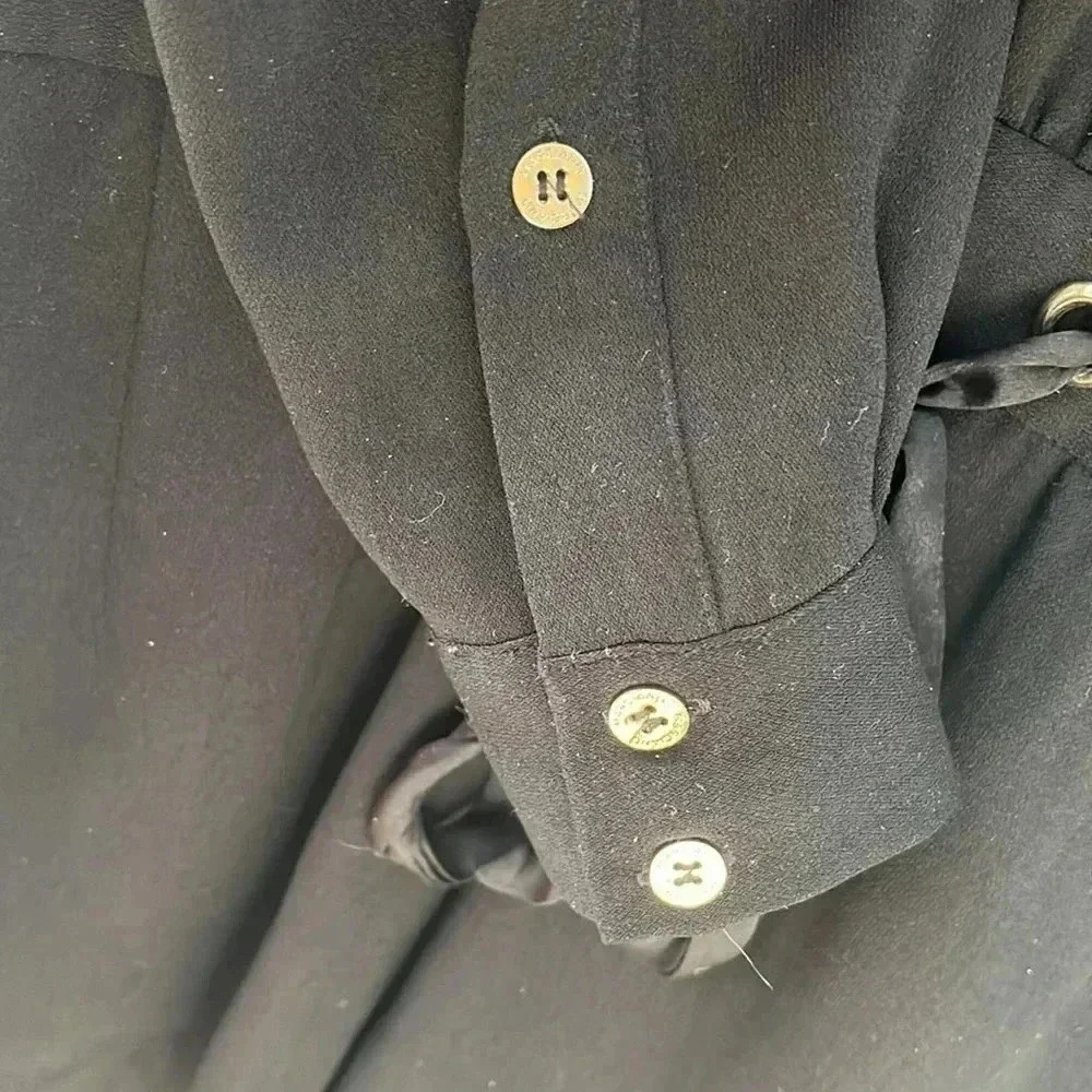 [2]Marciano Black  L/S Romper-NWOT - Picture 8 of 13